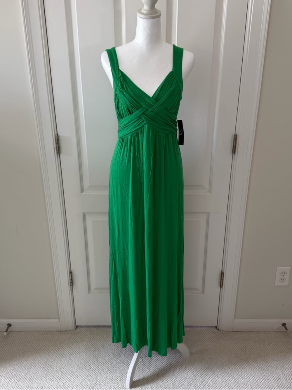 New York & Company soho STREET Emerald Green Sleeveless Maxi Dress